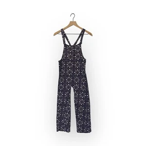 Ade + Ayo Purple Printed Overalls Girls Size M Medium (8-10) - Picture 1 of 5