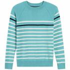 Sweater for Kid Baby Boy Toddler Soft Cute Crew Neck Stripe Long Sleeve Pullover