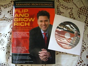 Flip & Grow Rich Armando Montelongo Book 2008 1st Edition & CD Forclosure Flips - Picture 1 of 12