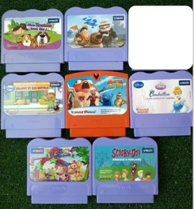 JEU VTECH V.SMILE Lot de 4 Cartouches NEUVES CONSOLE Vtech Vsmile à CHOISIR ! - Picture 1 of 1