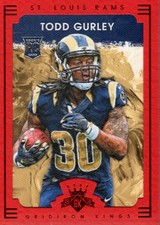 2015 Gridiron Kings Framed Red Football Card Pick (Inserts)
