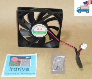 Kexiang 80mm 2pin 12V DC 0.20A Replacement Internal Power Supply PSU Cooling Fan - Afbeelding 1 van 9