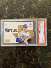 2022 Topps X Bobby Witt Jr. Crown Collect. Bigger In Texas #BIT5 PSA GEM MINT 10