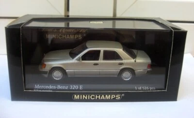 Mercedes 320E saloon supr berline Minichamps 430003215 MIB 1:43 200e 450sel RARE - Imagen 1 de 4