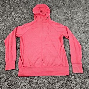 Nike Jacket Womens Medium M Pink Full Zip Hooded Sweatshirt Athletic 883729-691