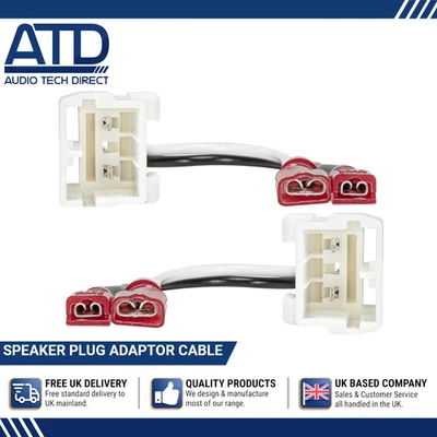 Adaptador Altavoz Enchufe Para Chrysler 300C PT Cruiser 200 Grand Voyager 5 - Imagen 1 de 4