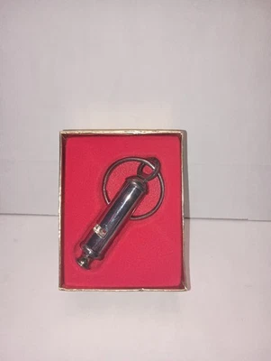 Vintage Neiman Marcus Bobby Safety Whistle Keychain - Image 1 of 4