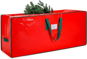 Christmas Tree Storage Bag - Fits up to 7.5 Foot Xmas Holiday Tree, Zippered Bag - Picture 1 of 12