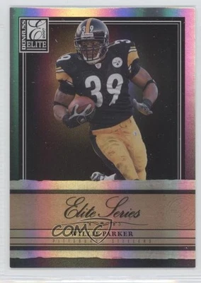 2007 Donruss Elite Elite Series Black /400 Willie Parker #ES-14 - Image 1 of 2