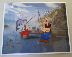 MYRON WALDMAN Signed Animation Cel "THE BIG ONE" LE 427/500 COA - Picture 1 of 6