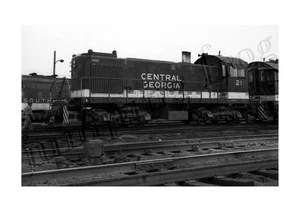 Central of Georgia locomotiva diesel switcher #21 5x7 - Foto 1 di 1
