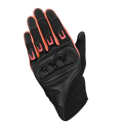 Мужские первоклассные кожаные/текстильные мотоциклетные перчатки с сенсорным экраном XL - Изображение 1 из 2