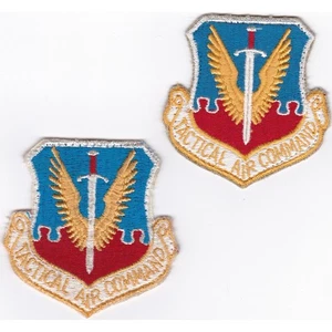 2er Set Vietnam ERA USAF Air Force Tactical Air Command (TAC) Flight Patch 1131 - Bild 1 von 5