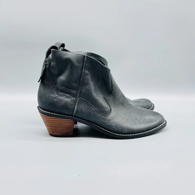 Женские сапоги Kelsi Dagger 7,5 цвет черный веганская кожа вестерн Brooklyn на блочном каблуке - Изображение 1 из 4