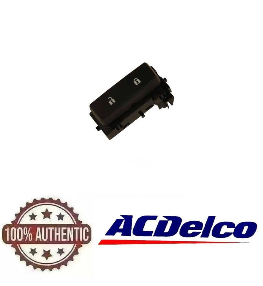 OEM NEW Power Door Lock Switch Front Left Driver 08-14 Silverado Sierra 15804093 - Image 1 of 1