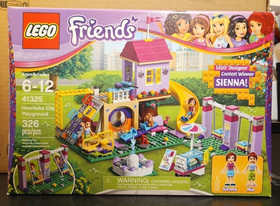 LEGO FRIENDS: Heartlake City Playground 41325 NEW Sealed Retired ##See Pics##