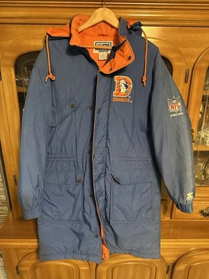 Chaqueta de fútbol americano vintage de los 90 de la NFL Denver Broncos Starter Foto 1 de 4