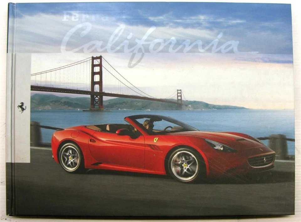 FERRARI California 2009 Car Sales Brochure 2008 #95998073 Eng/Italian Text - Image 1 of 4