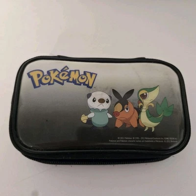 Estuche blando con cremallera para personajes Pokemon Nintendo DS Ft Oshawott, Tepig & Snivy 2011 Foto 1 de 3