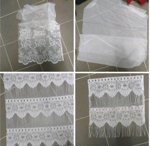 Gardinen/Store, Reste, Basteln, Nähen, 6 Teile , Neu, s. Beschreibung  - Bild 1 von 5