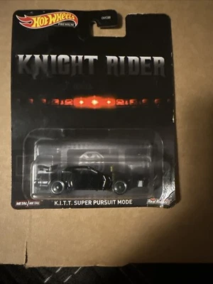 Knight Rider Hotwheels Kitt Super Pursuit Mode New Packing Has Bent Corner - Image 1 of 2
