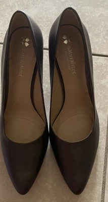 Zapatos de salón Everly para mujer Naturalizer zapatos de vestir cómodos tacones talla 9,5 M marrón nuevos sin caja Foto 1 de 4