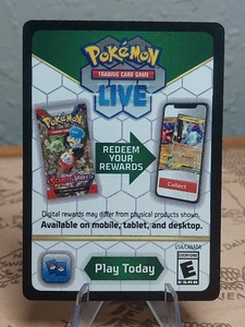 Pokemon TCG Live - Destined Rivals Cards -DIGITAL DELIVERY [4 cards] - Picture 1 of 1