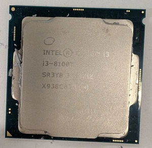 Intel Core i3-8100T 3.1 GHz Socket LGA 1151 Quad Core Processor - SR3Y8 - Picture 1 of 2