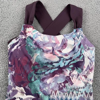 prana Майка женщин XS фиолетовый мульти Фиби крестом йоги Athletic W1PHOE116 - Изображение 1 из 4