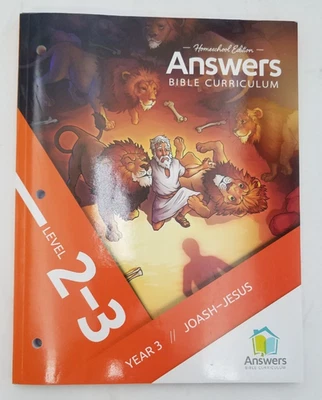 Answers Bible Curriculum Homeschool: 2-3 Student Book: Year 3 -9781984412003 - Image 1 of 3