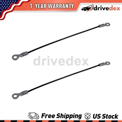 Par de cables de soporte para puerta trasera Dorman - AYUDA para Dodge D50 1979 1980 1981 1982 Foto 1 de 4