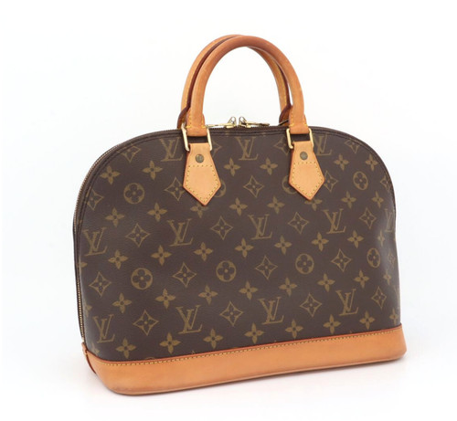 LOUIS VUITTON（LV） Borsa a mano Rank B LOUIS VUITTON Alma PM M51130 monogramma tela pelle marrone #164