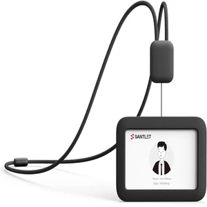 Silikon-Ausweishalter mit Sicherheitsclip | Verlängerbare Halterung für ... - Bild 1 von 9