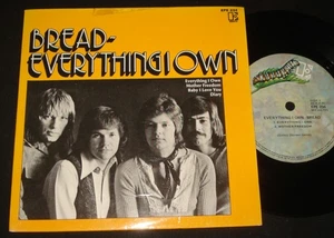 BREAD , David Gates , EVERYTHING I OWN - AUSSIE ELEKTRA EP - Picture 1 of 2
