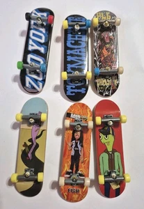 Tech Deck Finger Boards Lote de 6 Patinetas Zoo York Máquina de Juguete Abatible De Colección - Imagen 1 de 9