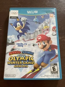 Mario & Sonic at the Sochi 2014 Olympic Games (Nintendo Wii U,2013) - Picture 1 of 4