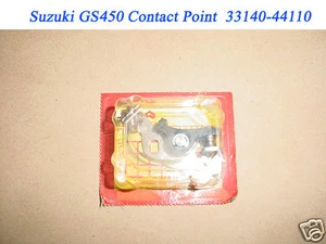 Suzuki GS400 GS425 GS450 GS550 GS750 Contact Point NOS 33140-44110 BREAKER POINT - Imagen 1 de 1