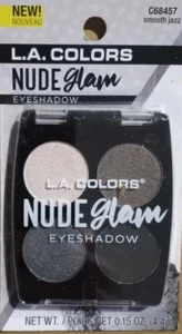 L.A. Colors Smooth Jazz Nude Glam Eyeshadow C68457 3 ct. - Picture 1 of 2