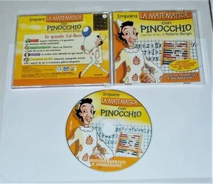Gioco Pc Cd rom IMPARA LA MATEMATICA CON PINOCCHIO Roberto Benigni - Oggi - Imagen 1 de 1