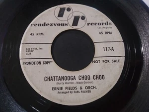 Ernie Fields – Chattanooga Choo Choo VG Original Promo 45 Rendezvous Record 1960 - Picture 1 of 2
