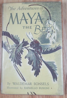 The Adventures Of Maya The Bee Waldemar Bonsels 1951 HC Vintage - Image 1 of 4
