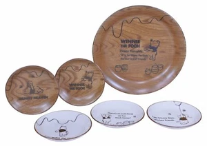 Sango Toki Disney Winnie the Pooh Slow Cafe Party Set Plate 3524-05 JAPAN - Picture 1 of 1