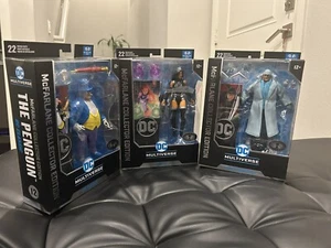 Mcfarlane Multiverse Collector Edition Platinum Chase Penguin Starfire Boomerang - Picture 1 of 12