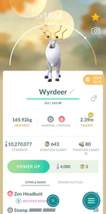 Pokémon GO - Wyrdeer Trade - Bild 1 von 2