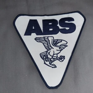 ABS Sicherheitsdreieck 6" Jacke Patch - Bild 1 von 2