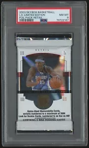 2003-04 Skybox LE Limited Edition Sealed Pack PSA 8 - LeBron RC Year - Picture 1 of 2