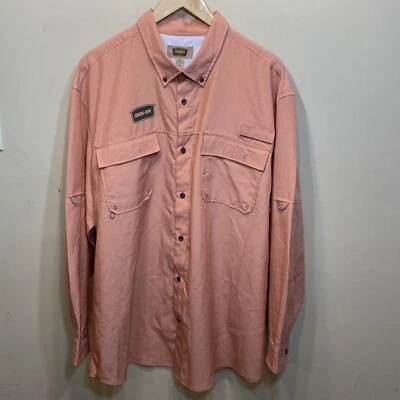 Camisa FOUNDRY Pesca Senderismo Para Hombre 2XL Abotonada Dri Rápido Manga Larga Ventilada T6 Foto 1 de 4