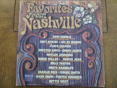 Various – Favorites From Nashville - 1972 RCA Camden CXS-9019 Vinyl 2xLP VG+/VG+ Foto 1 de 4
