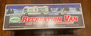 Hess 1998 Camion giocattolo camper furgone ricreativo con Dune Buggy e moto NUOVO IN SCATOLA - Foto 1 di 7