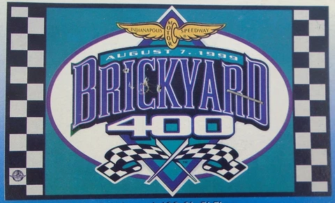 1999 Brickyard 400 Collector Banner Flag 3' x 5' Nascar Cup Cover